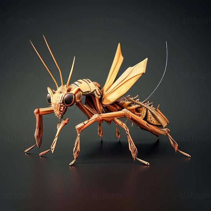 3D model Ichneumon nigroflagellator (STL)